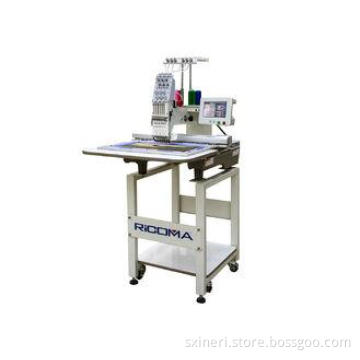 computerized 6 needle Single Head Embroidery machine with o